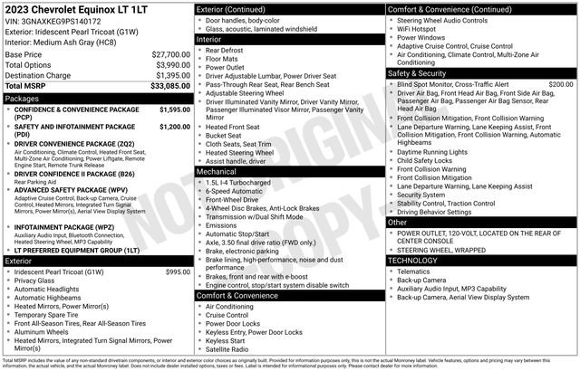 Used 2023 Chevrolet Equinox LT video 3