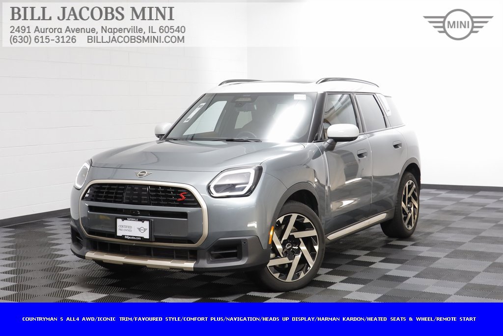 Certified 2025 MINI Cooper Countryman S w/ Comfort Package Max