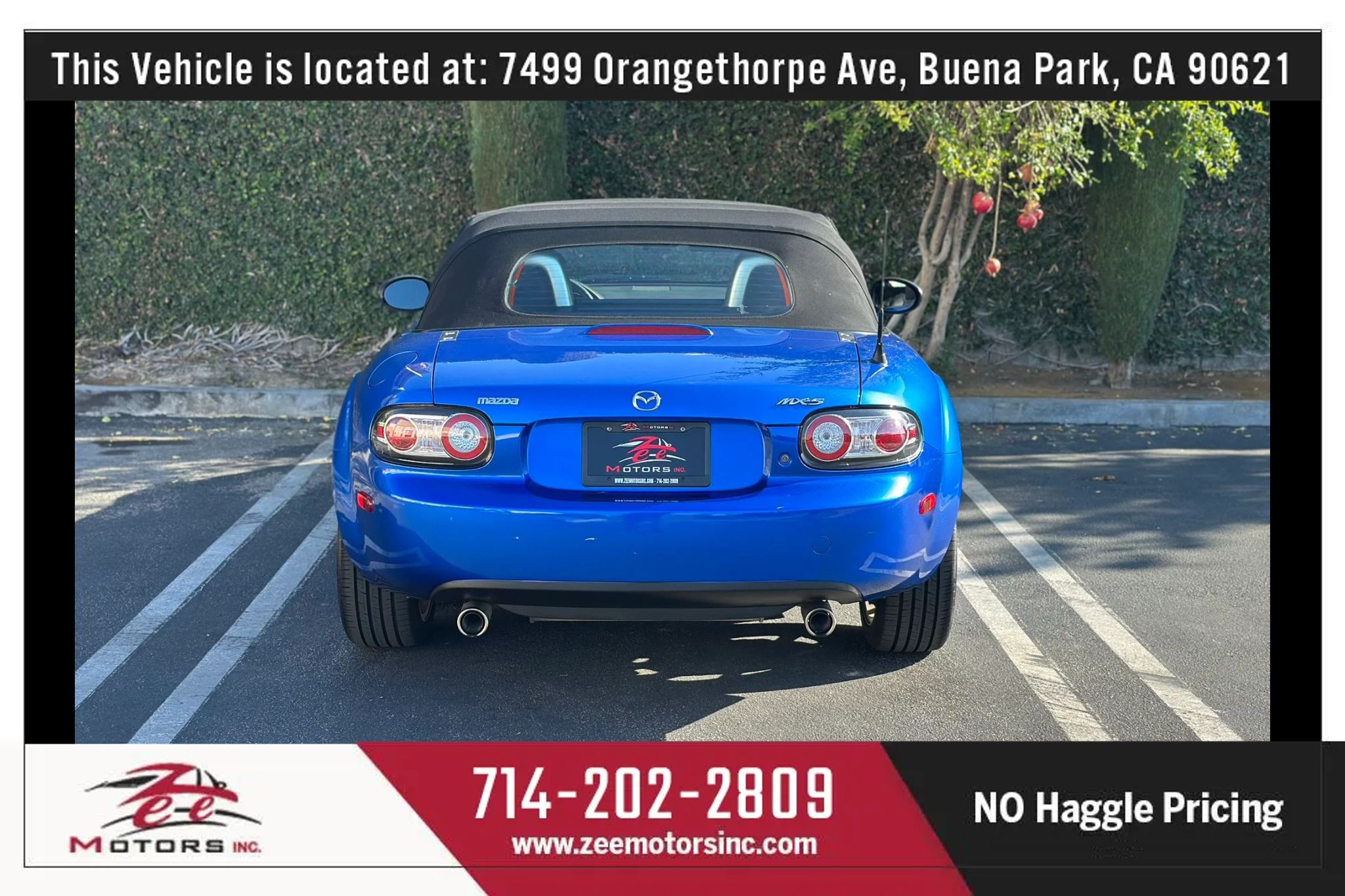 Used 2006 MAZDA MX-5 Miata Grand Touring w/ Premium Pkg RWD image 9