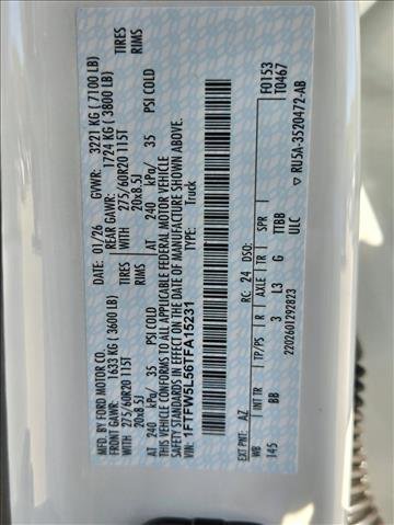 New 2026 Ford F150 Lariat w/ Equipment Group 501A Mid image 18