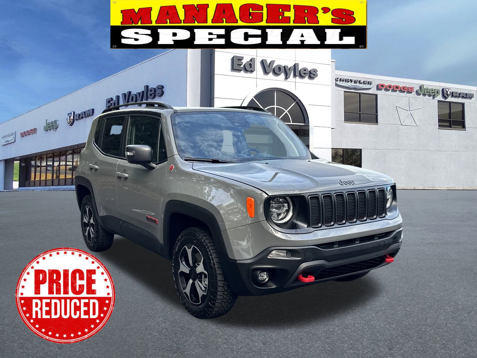 Used 2021 Jeep Renegade Trailhawk w/ Sun & Sound Group