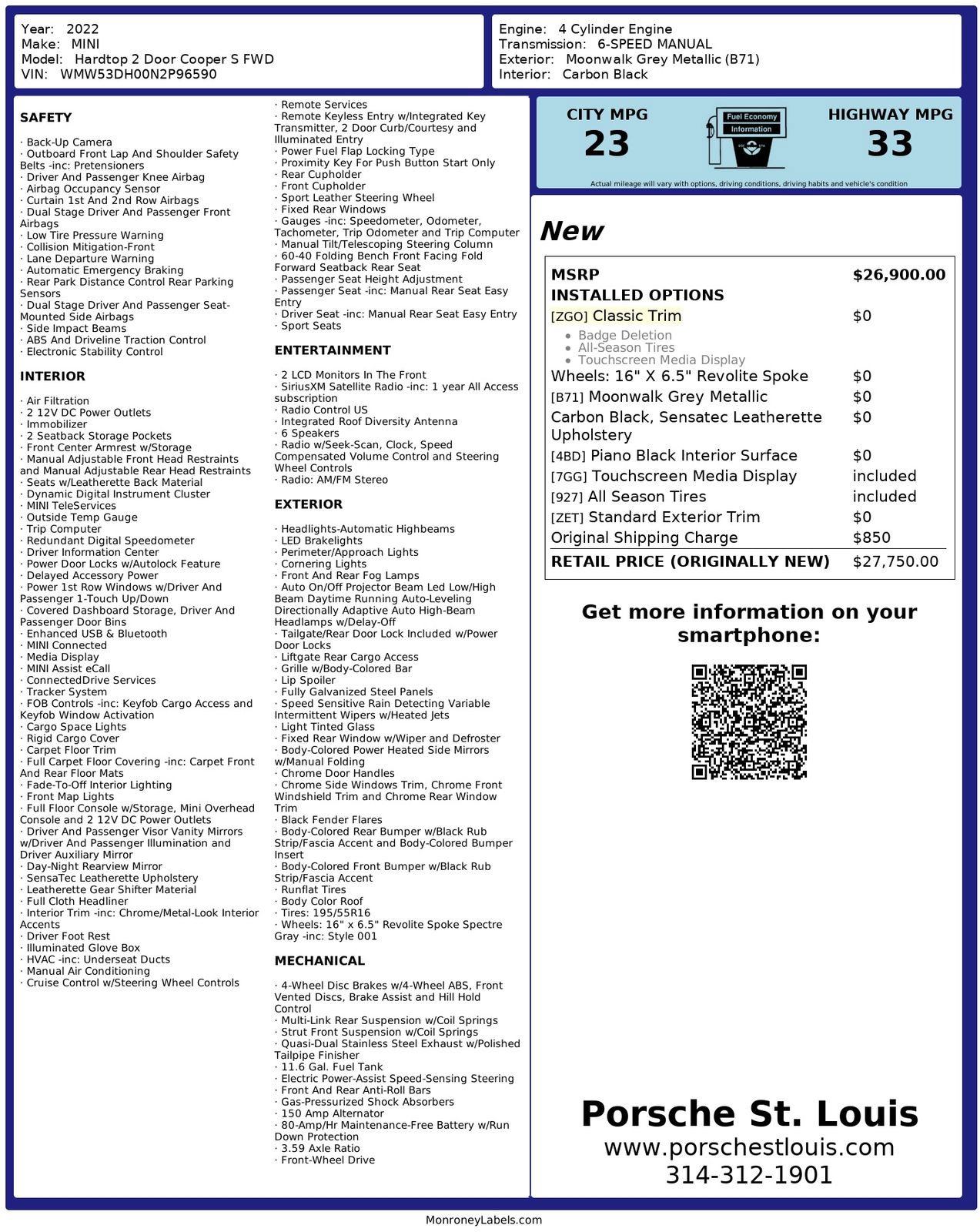 Used 2022 MINI Cooper S image 42