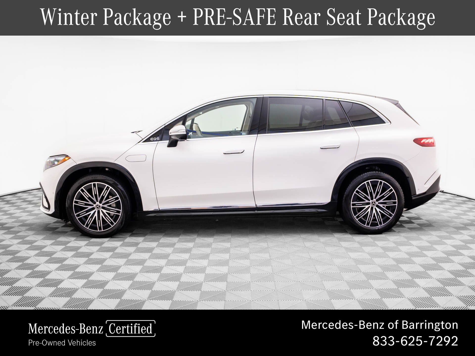 Used 2023 Mercedes-Benz EQS 580 4MATIC SUV image 2