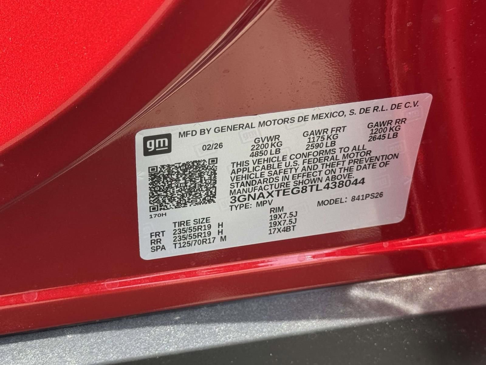 New 2026 Chevrolet Equinox RS w/ Safety and Technology Package image 29