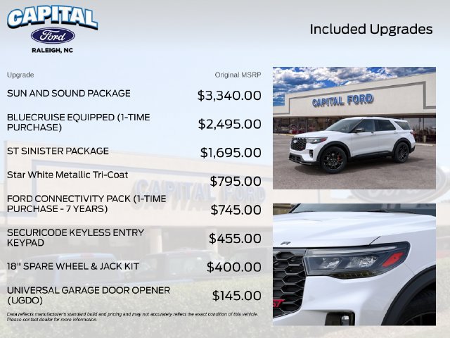 New 2027 Ford Explorer ST w/ Sun And Sound Package AWD/4WD image 5