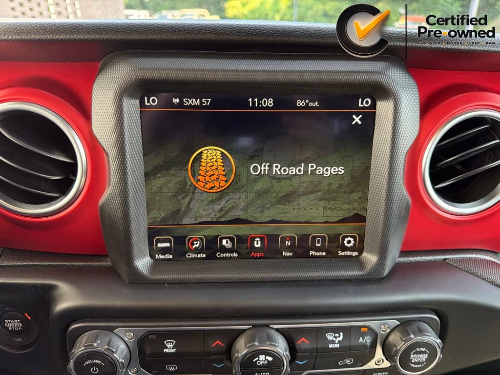Certified 2021 Jeep Gladiator Rubicon AWD/4WD image 94