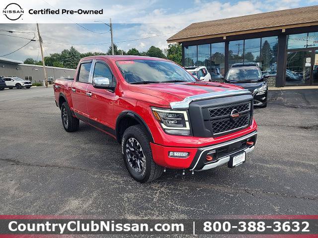 Certified 2022 Nissan Titan PRO-4X w/ Off Road Protection Package AWD/4WD image 1