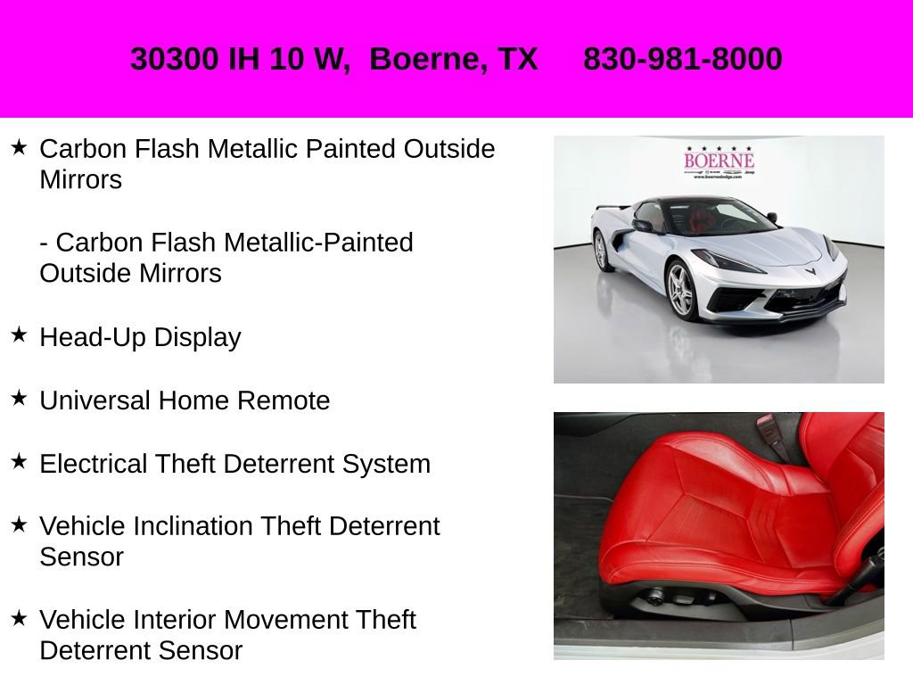 Used 2021 Chevrolet Corvette Stingray Preferred Conv w/ Battery Protection Package image 33