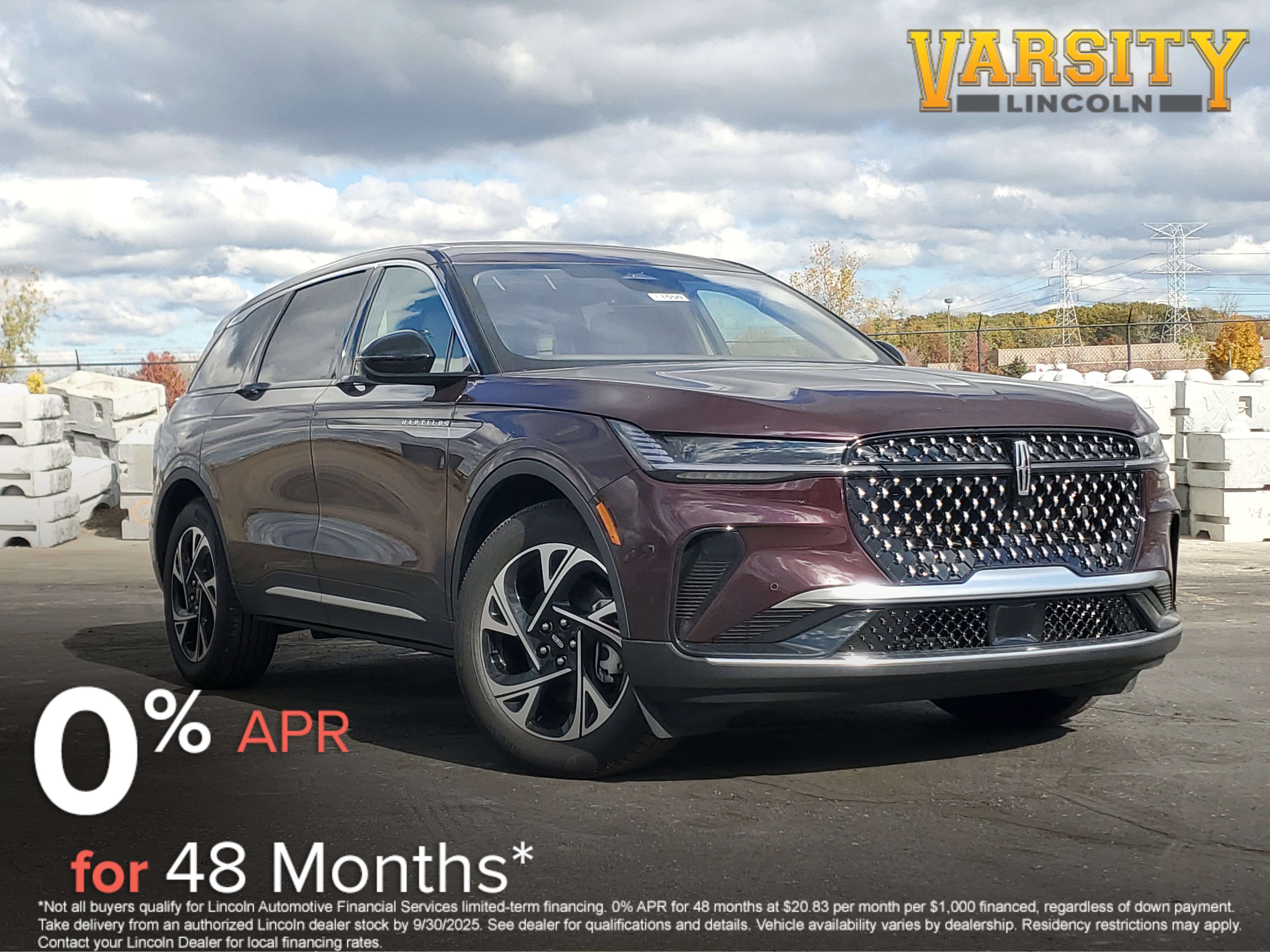 New 2025 Lincoln Nautilus Premier w/ Equipment Group 102A