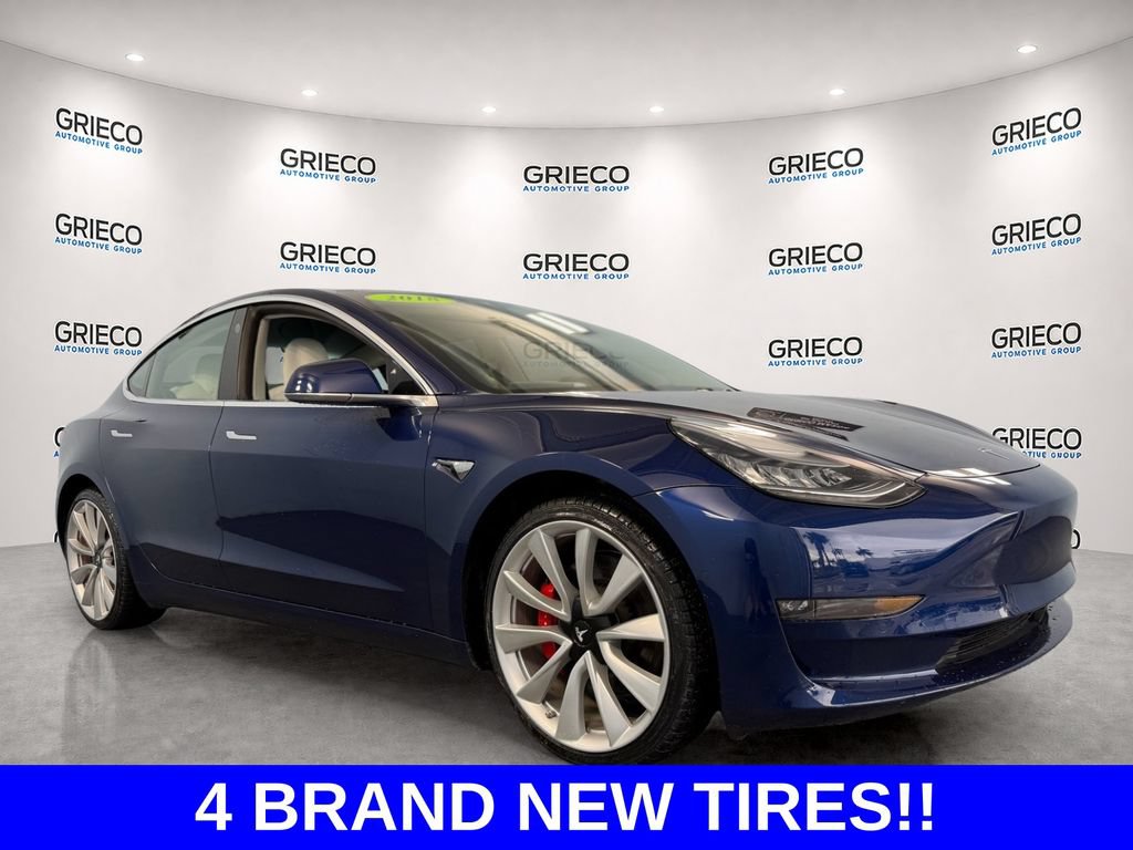 Used 2018 Tesla Model 3 Performance AWD/4WD image 1