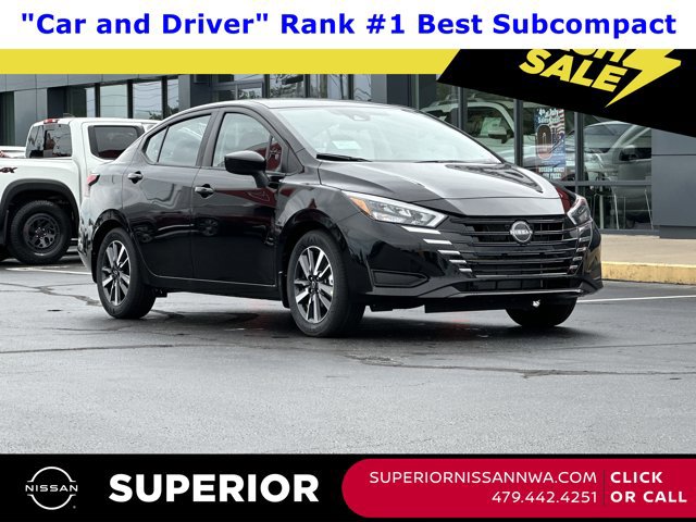 New 2025 Nissan Versa SV w/ Trunk Package