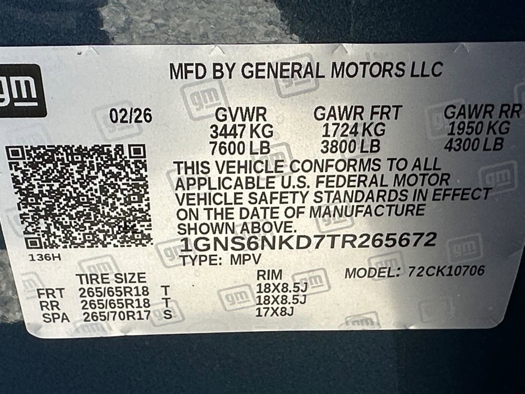 New 2026 Chevrolet Tahoe LT w/ Comfort Package image 27