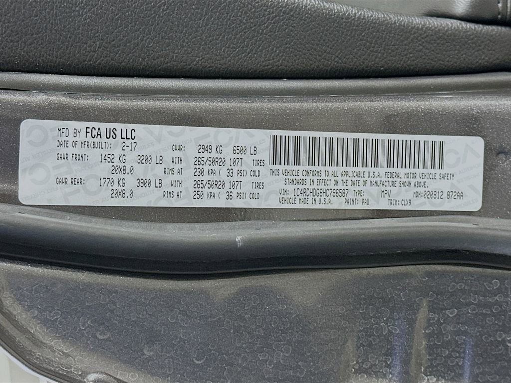 Used 2017 Dodge Durango GT w/ Nav & Power Liftgate Group RWD image 40