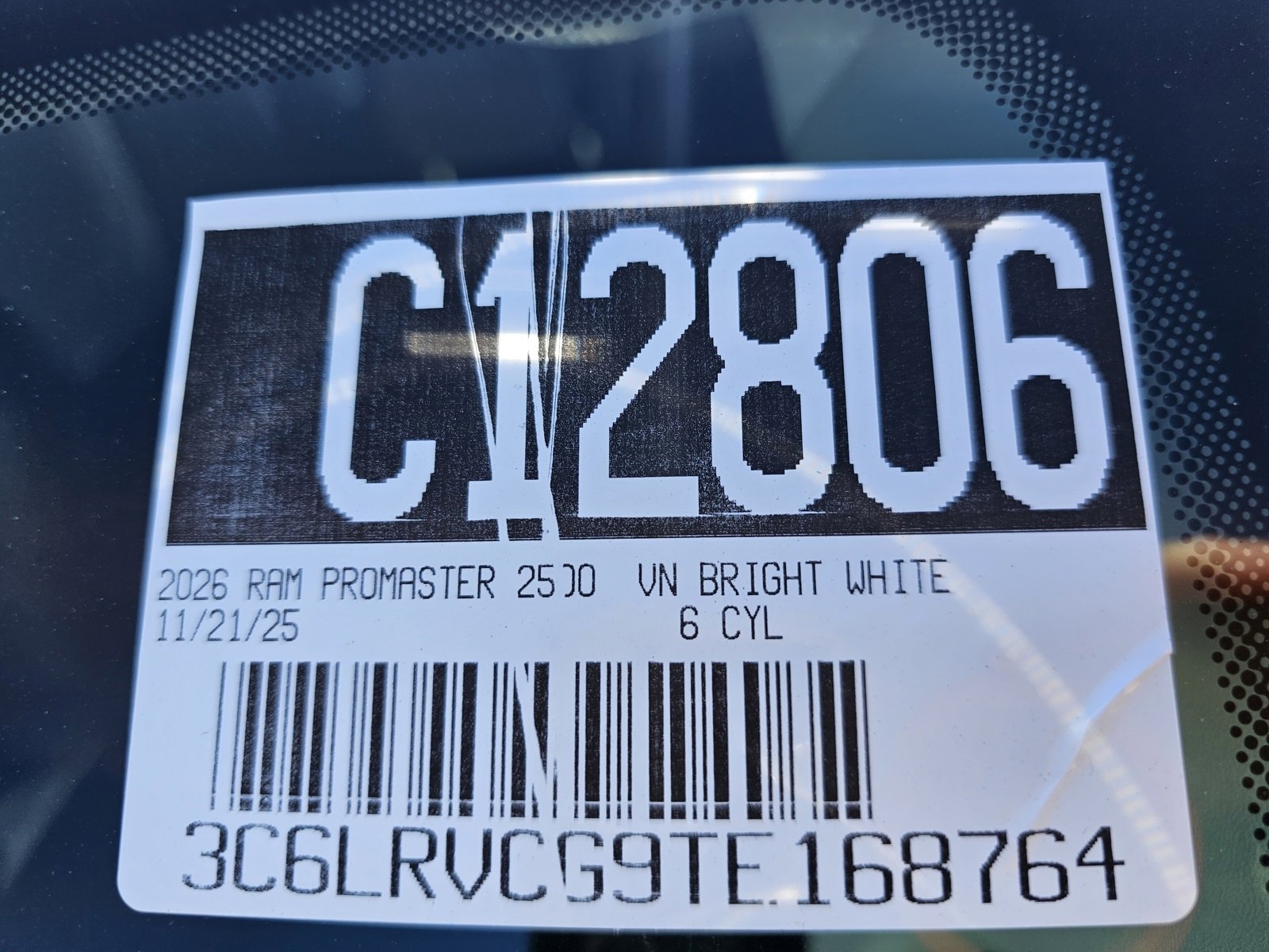 New 2026 RAM ProMaster 2500 image 16