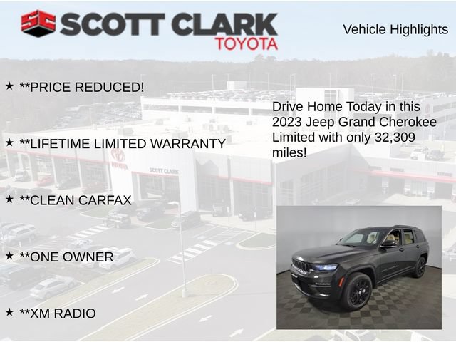 Used 2023 Jeep Grand Cherokee Limited AWD/4WD image 12