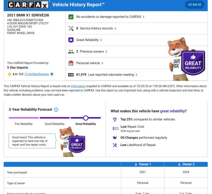 Used 2021 BMW X1 sDrive28i w/ Convenience Package image 27