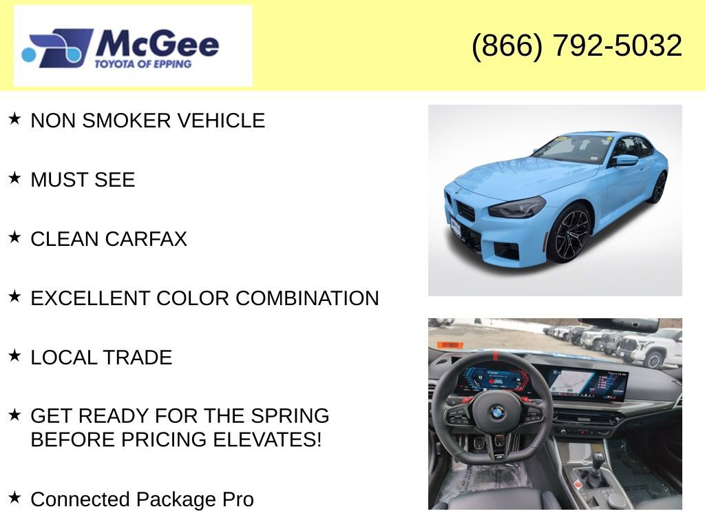 Used 2025 BMW M2 w/ Lighting Package image 4