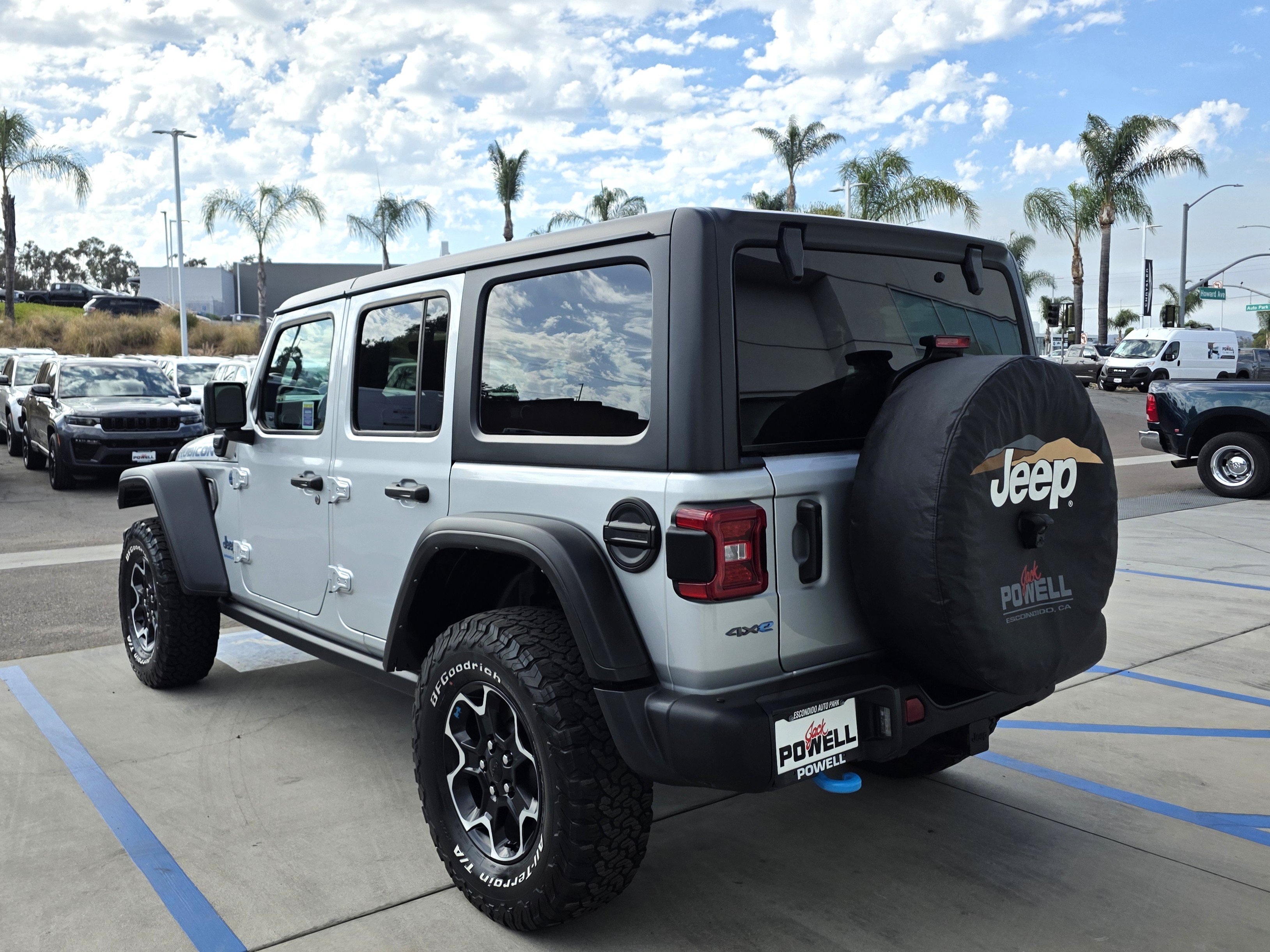 Certified 2023 Jeep Wrangler Unlimited Rubicon 4xe w/ Steel Bumper Group AWD/4WD image 3