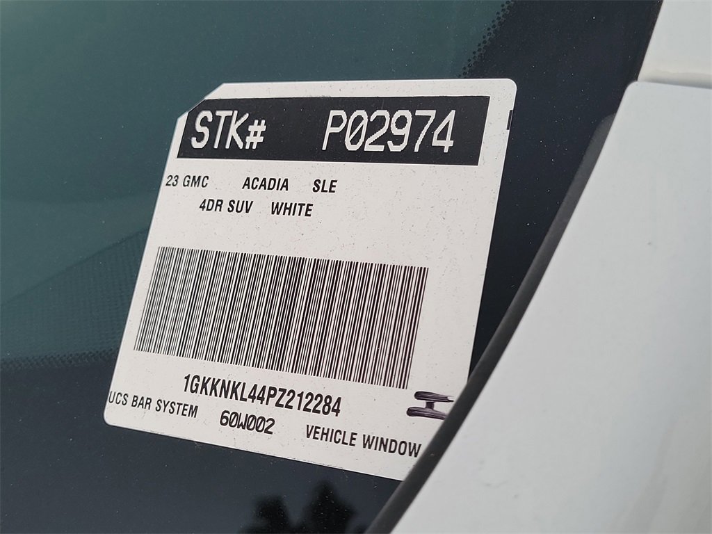 Used 2023 GMC Acadia SLE image 28