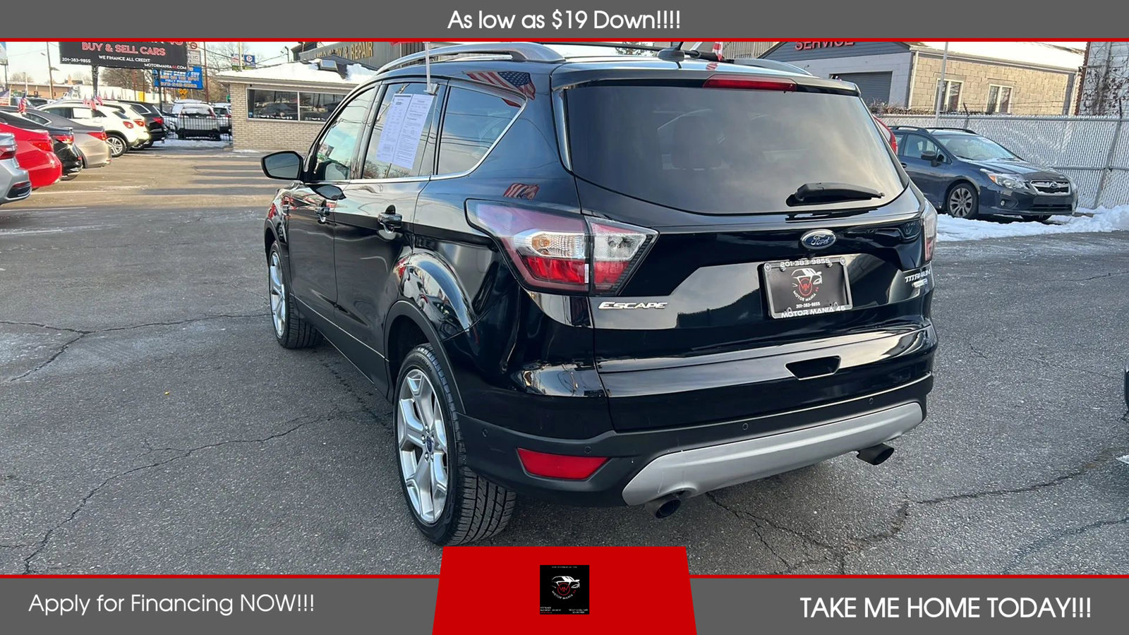 Used 2017 Ford Escape Titanium w/ Equipment Group 301A image 3