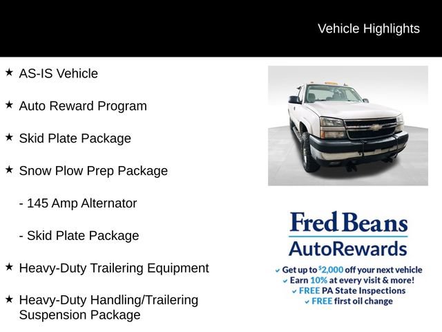 Used 2006 Chevrolet Silverado 2500 LT w/ Snow Plow Prep Package image 4