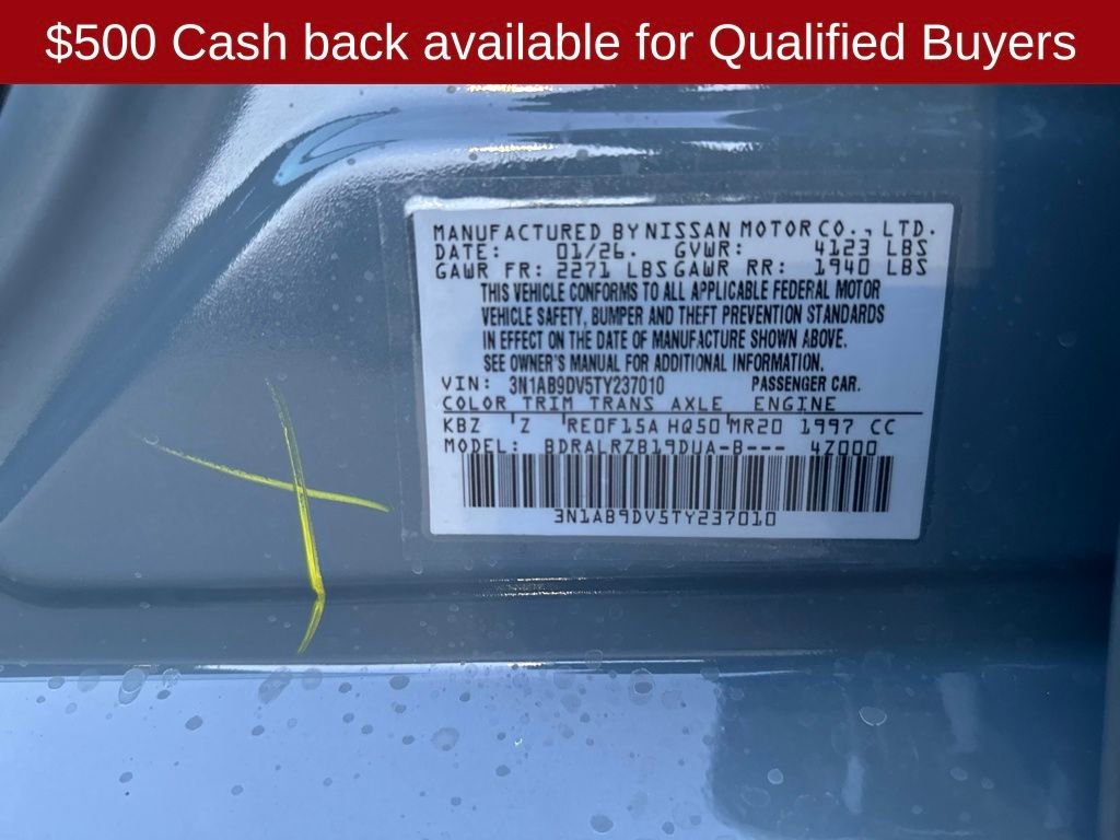 New 2026 Nissan Sentra SR image 31