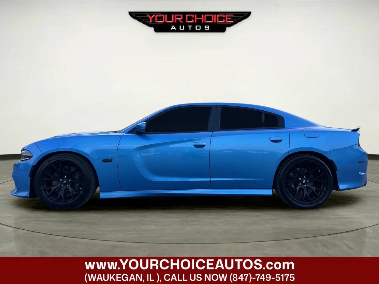 Used 2018 Dodge Charger R/T Scat Pack w/ Dynamics Package RWD image 2