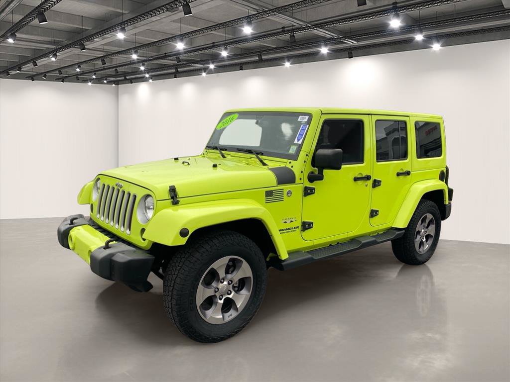 Used 2016 Jeep Wrangler Unlimited Sahara w/ Connectivity Group AWD/4WD image 3