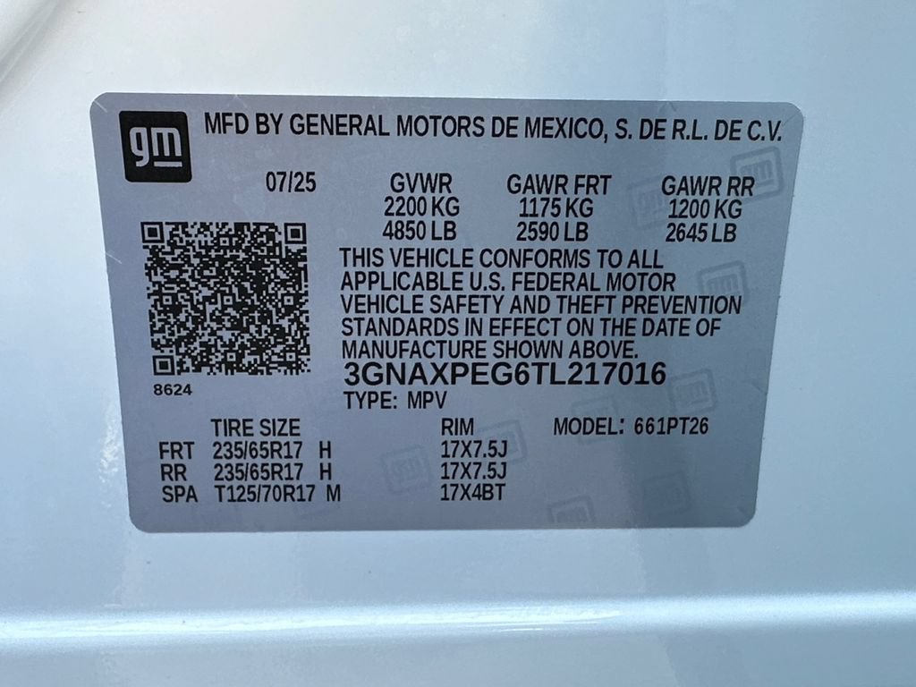 Used 2026 Chevrolet Equinox LT w/ Convenience Package II AWD/4WD image 16