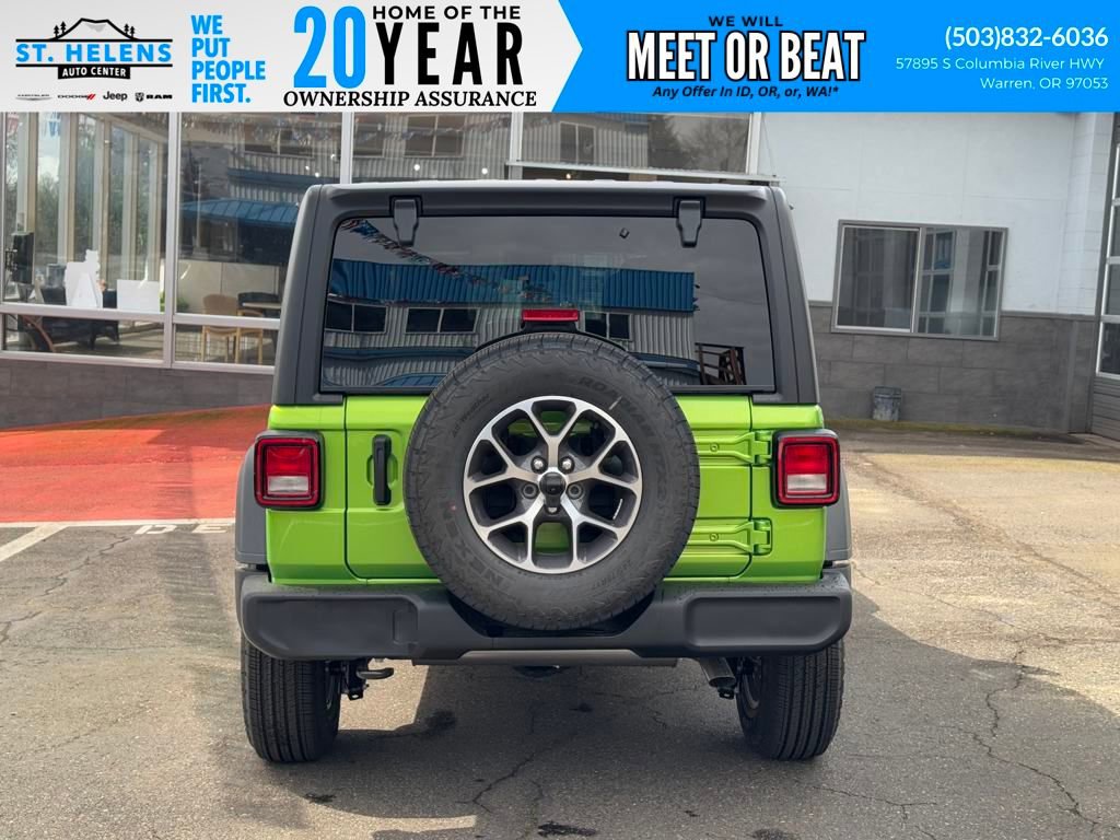 New 2025 Jeep Wrangler Unlimited Sport AWD/4WD image 5