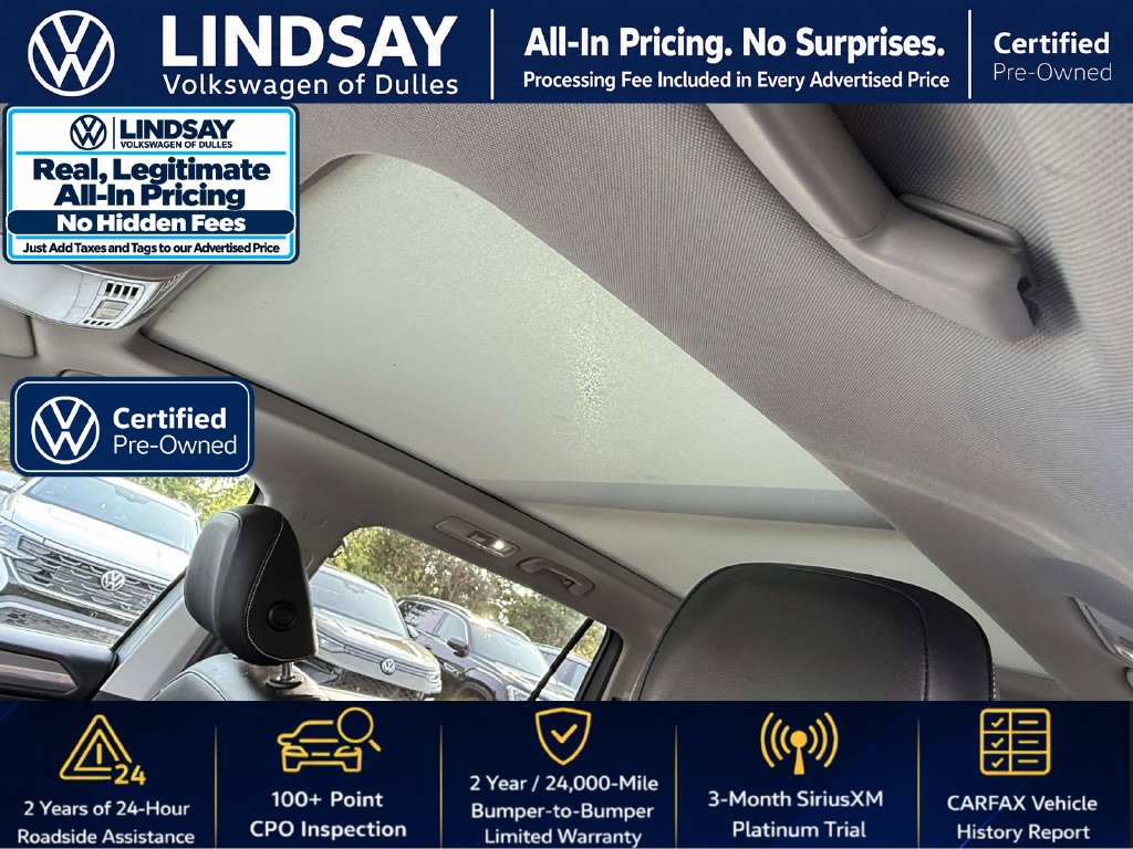 Certified 2023 Volkswagen Tiguan SE w/ Panoramic Sunroof Package AWD/4WD image 17