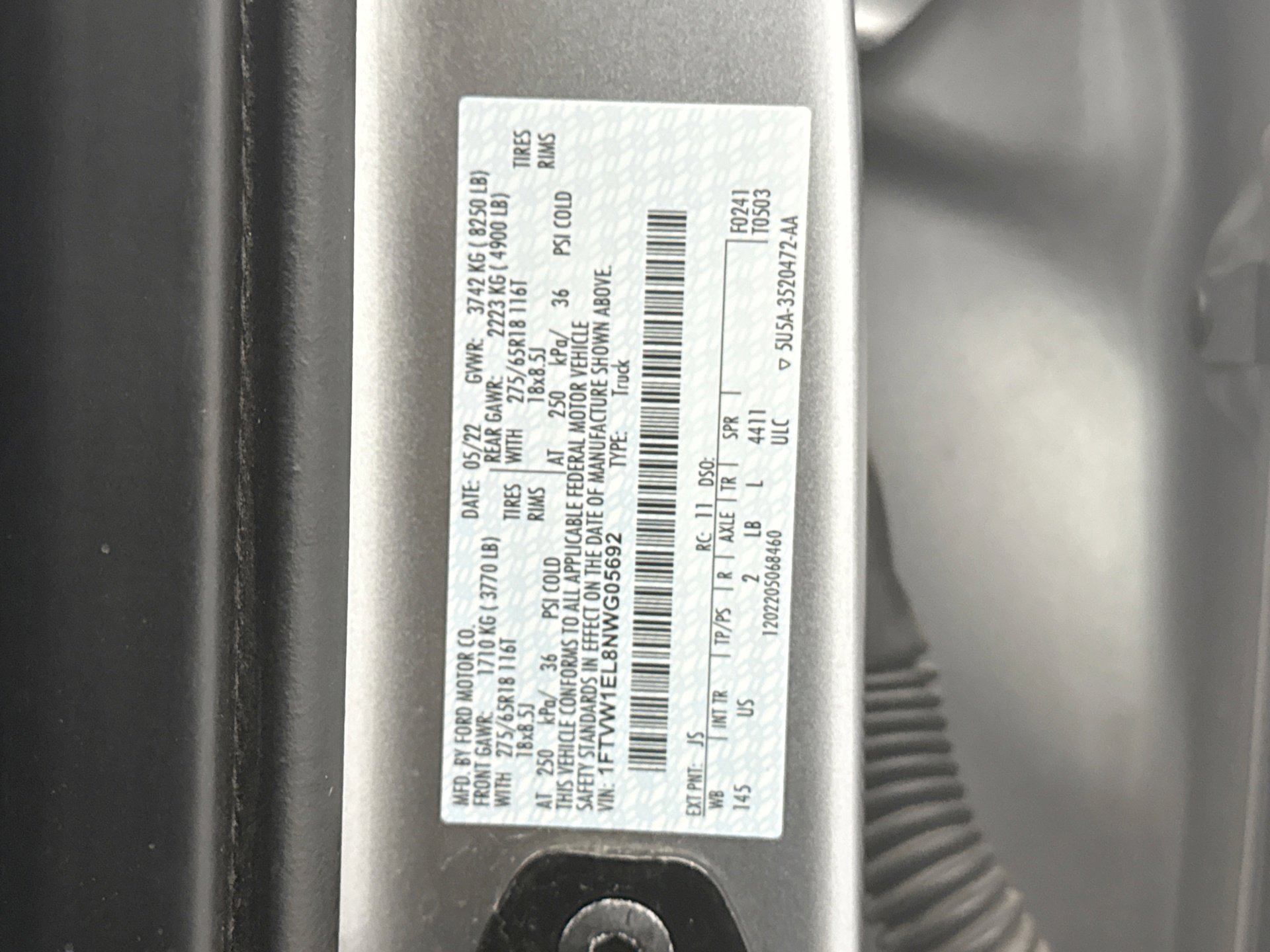 Used 2022 Ford F150 Lightning XLT w/ Tow Technology Package image 21