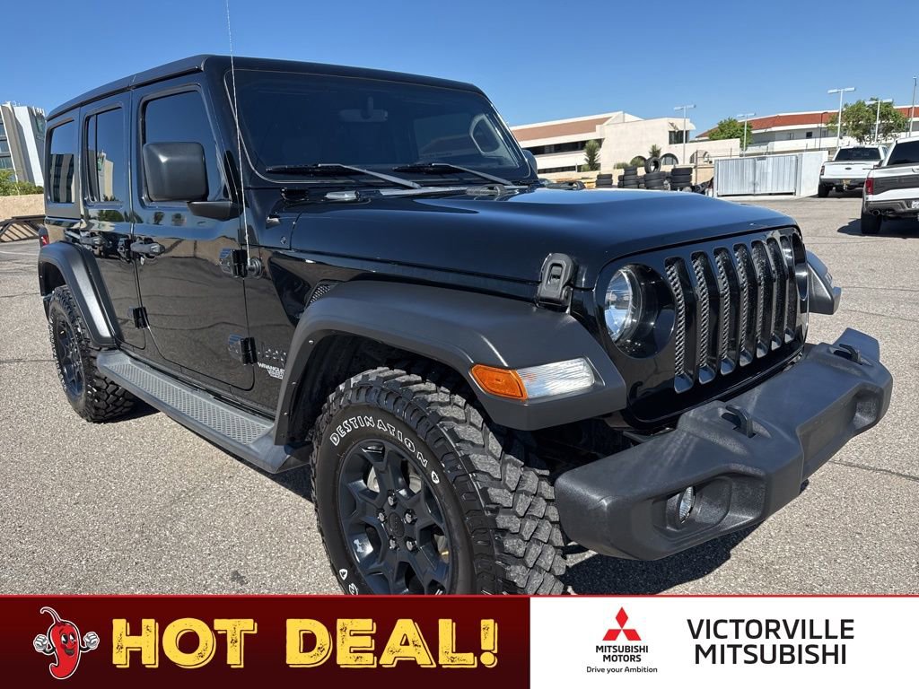 Used 2021 Jeep Wrangler Unlimited Sport image 1