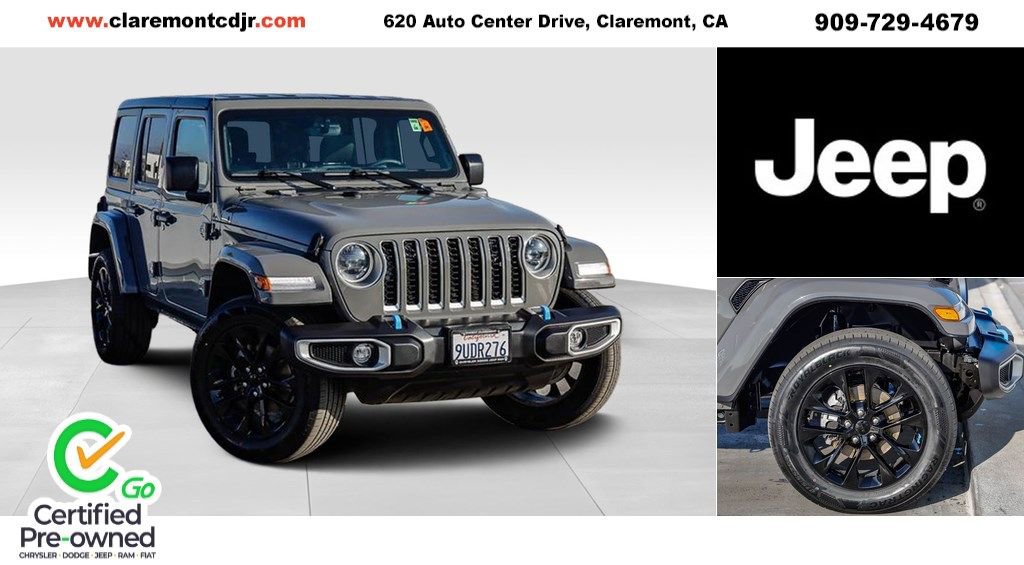 Certified 2023 Jeep Wrangler Unlimited Sahara
