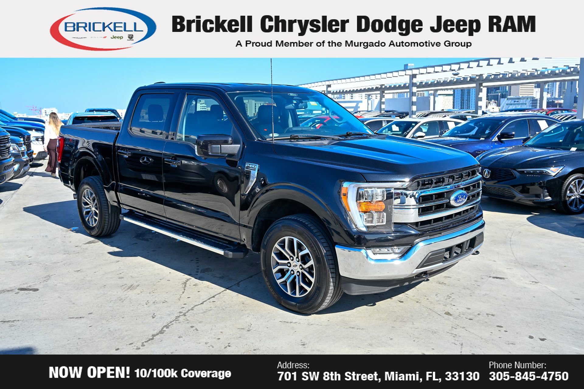 Used 2022 Ford F150 Lariat w/ Trailer Tow Package video 3