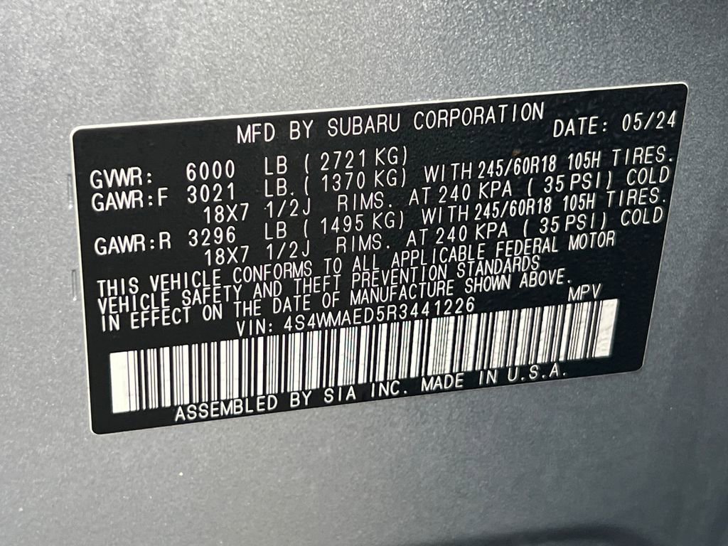 Certified 2024 Subaru Ascent Premium w/ Convenience Package image 31