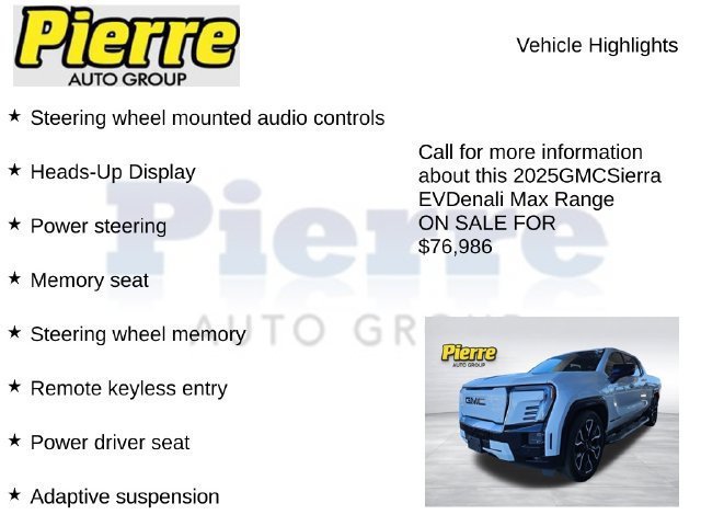 Used 2025 GMC Sierra EV Denali AWD/4WD image 13