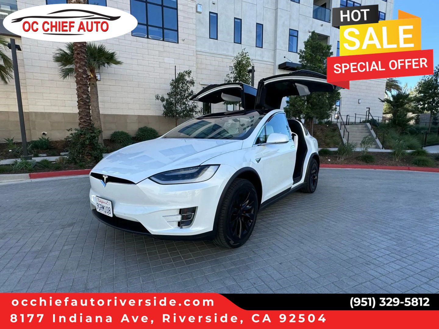 Used 2020 Tesla Model X Performance AWD/4WD image 1