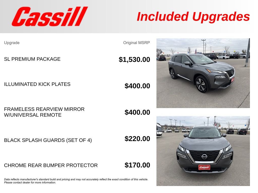 Used 2023 Nissan Rogue SL w/ SL Premium Package image 40