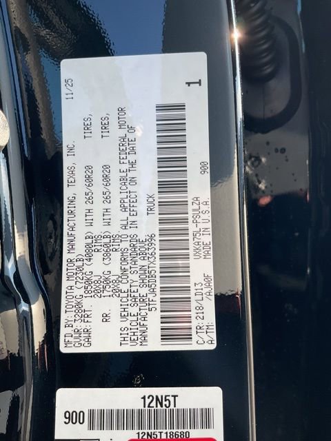 New 2026 Toyota Tundra Limited image 22