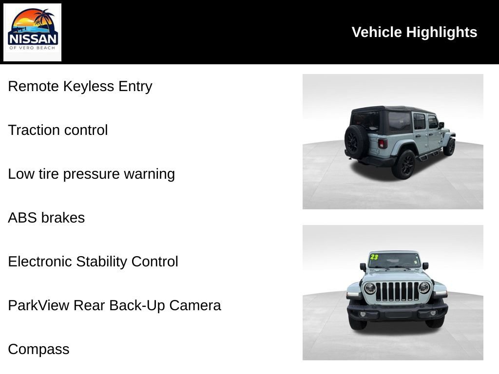 Used 2023 Jeep Wrangler Sport image 19