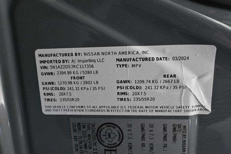 Used 2024 Nissan Murano Platinum AWD/4WD image 55
