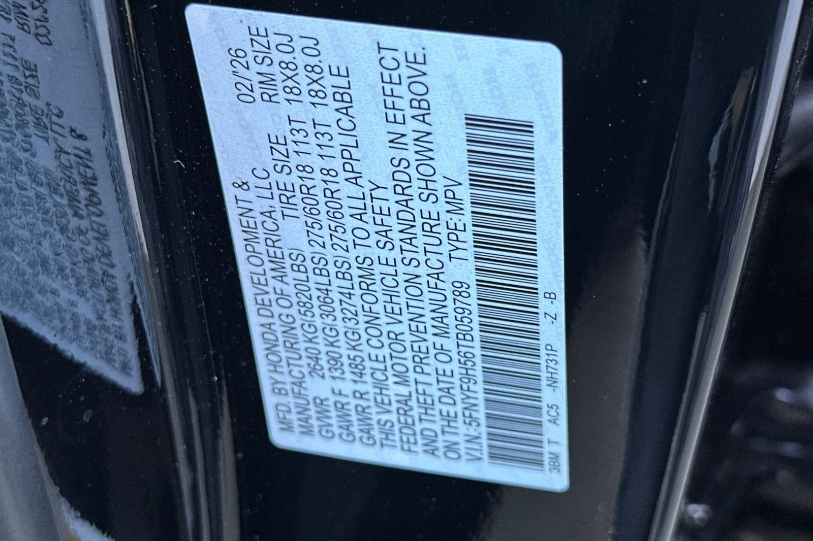 New 2026 Honda Passport TrailSport image 35