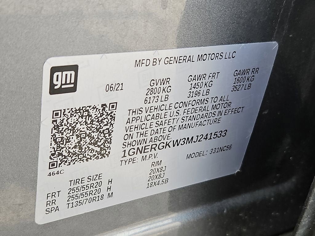 Certified 2021 Chevrolet Traverse LT FWD image 28