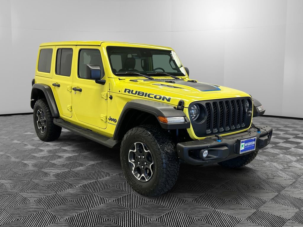 Used 2023 Jeep Wrangler Unlimited Rubicon 4xe w/ Steel Bumper Group image 7