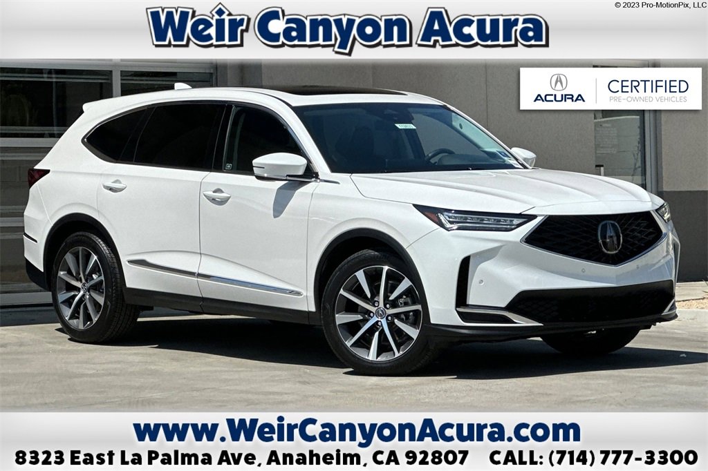 Certified 2025 Acura MDX w/ Technology Package
