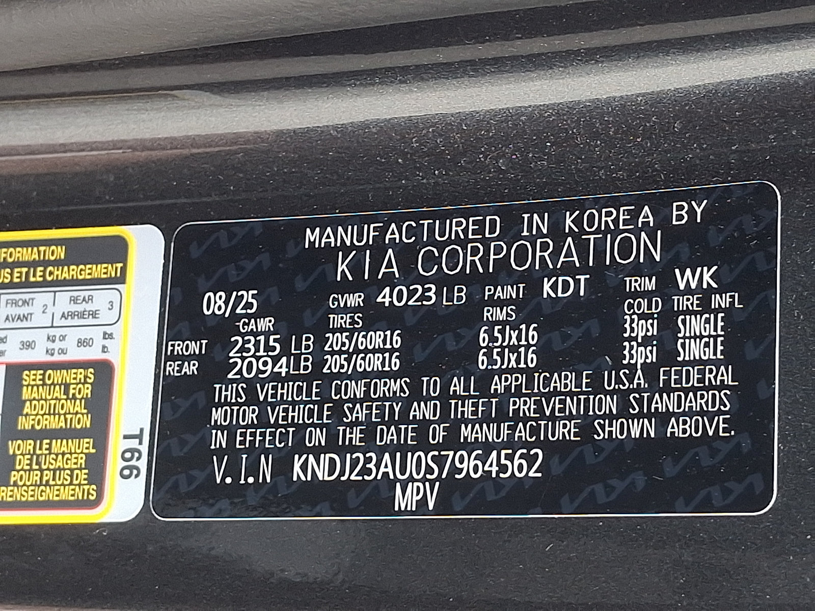 Certified 2025 Kia Soul LX w/ LX Technology Package FWD image 27