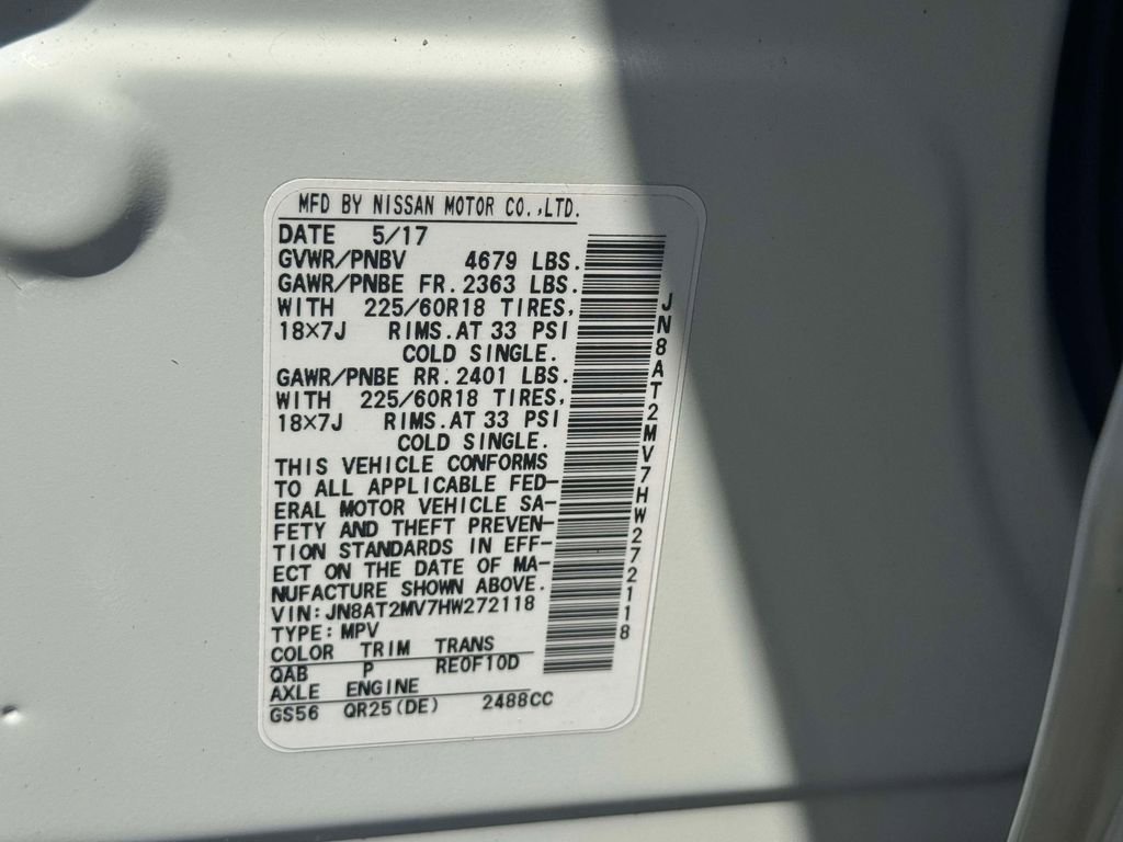 Used 2017 Nissan Rogue SL AWD/4WD image 18