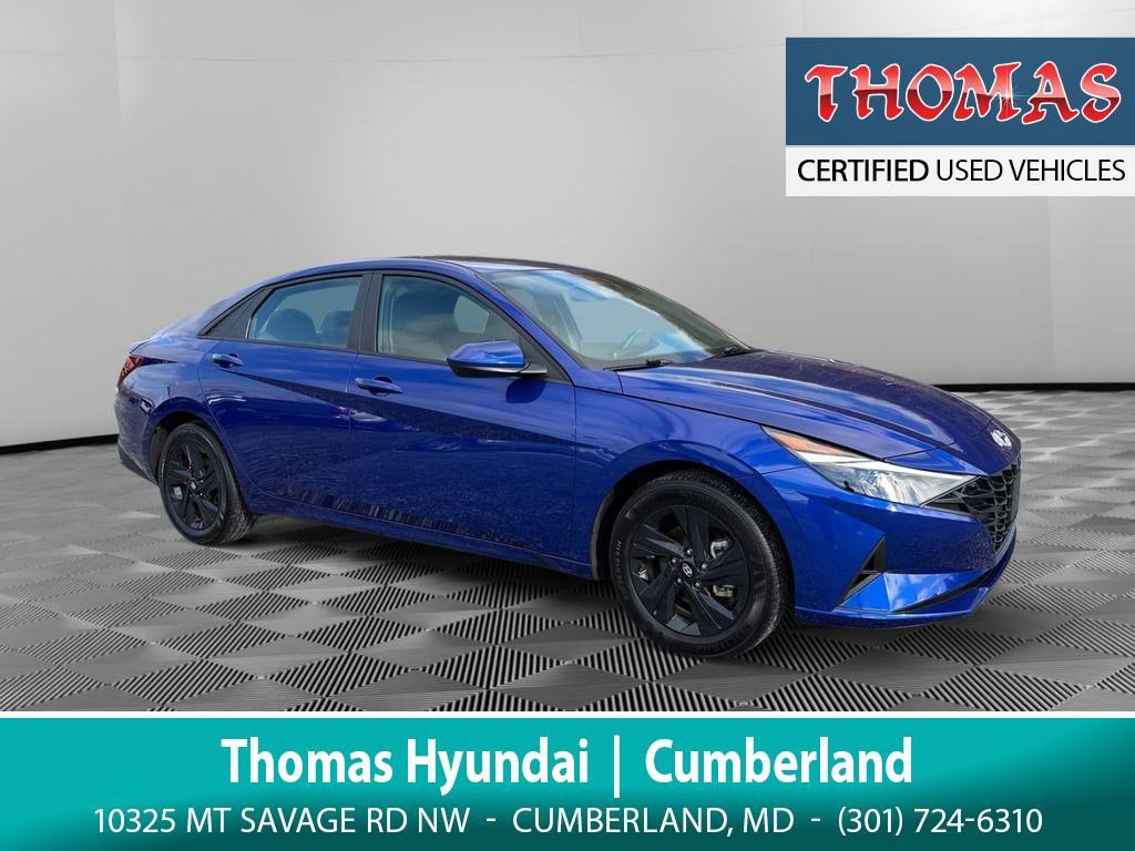 Certified 2023 Hyundai Elantra Blue image 1