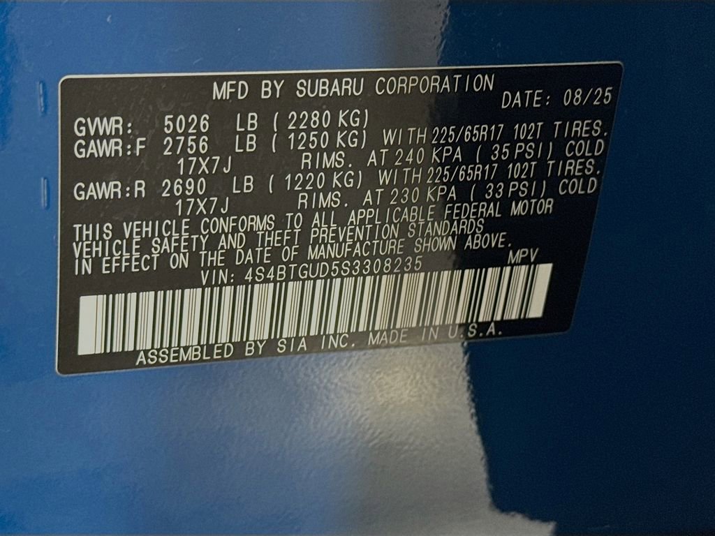 Certified 2025 Subaru Outback Wilderness image 42